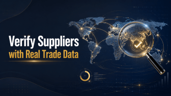 Import export data fields showing shipment history and buyer details